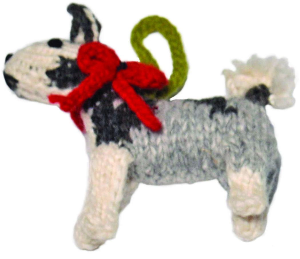Chilly Dog Husky Dog Ornament