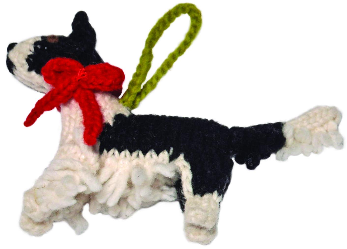 Chilly Dog Border Collie Dog Ornament