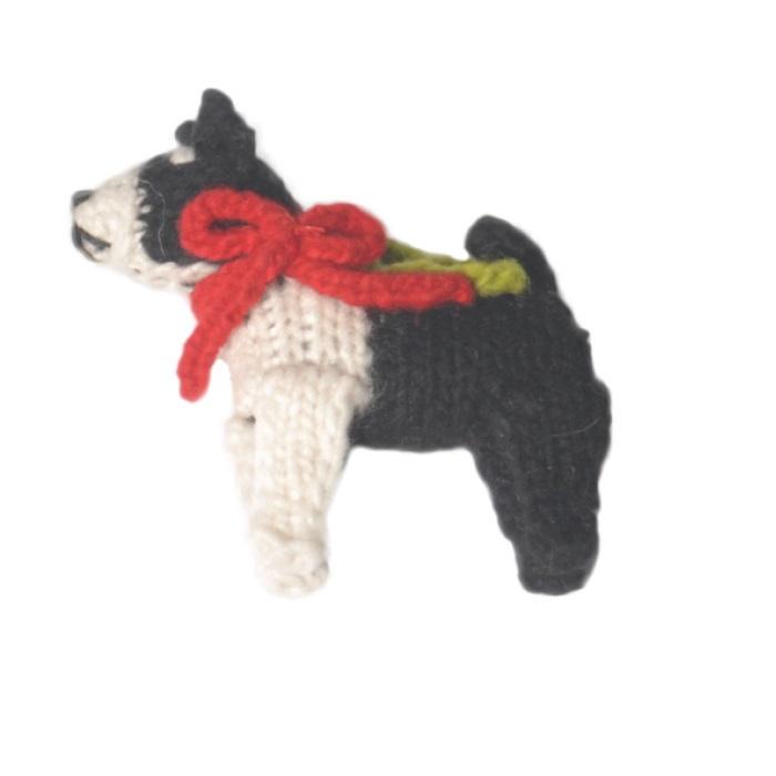 Chilly Dog Ornament Boston Terrier