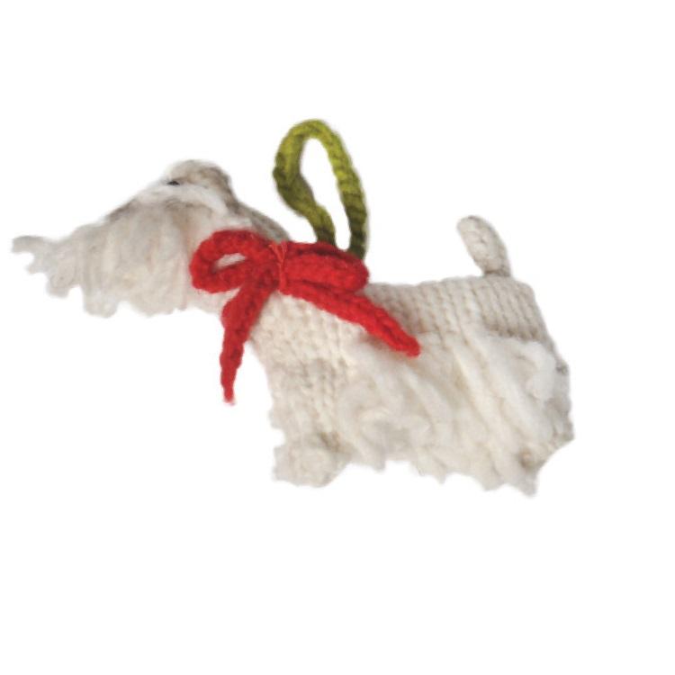 Chilly Dog Westie Dog Ornament