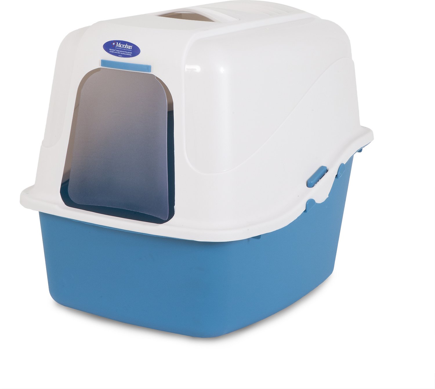 Petmate Deluxe Hooded Litter Pan Set with Microban, Color Varies, Jumbo