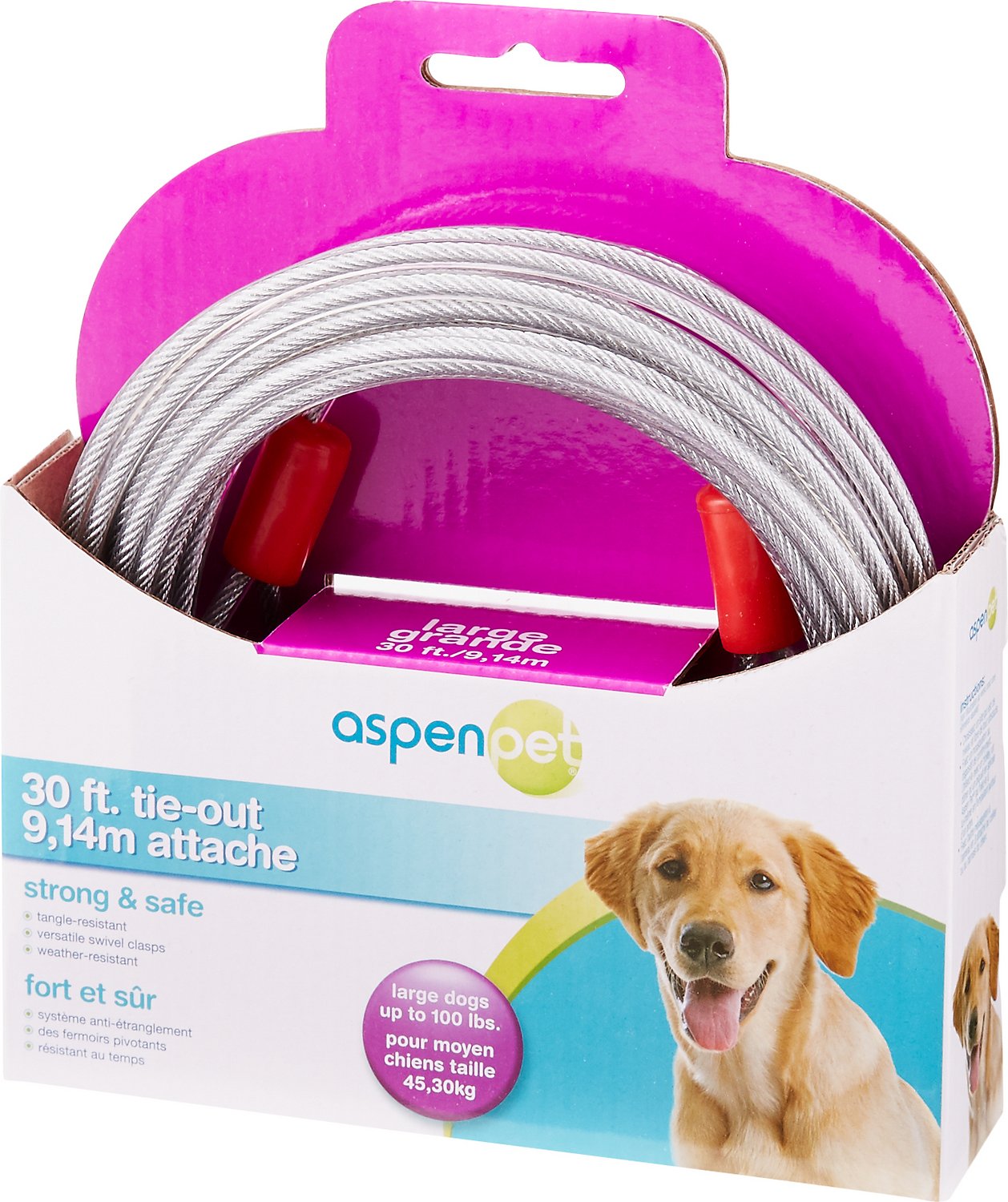 Aspen Pet Large Tie-Out Cable