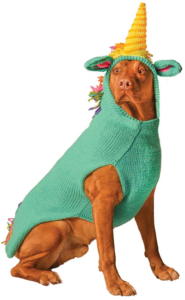 Chilly Dog Unicorn Dog Sweater, X-Small