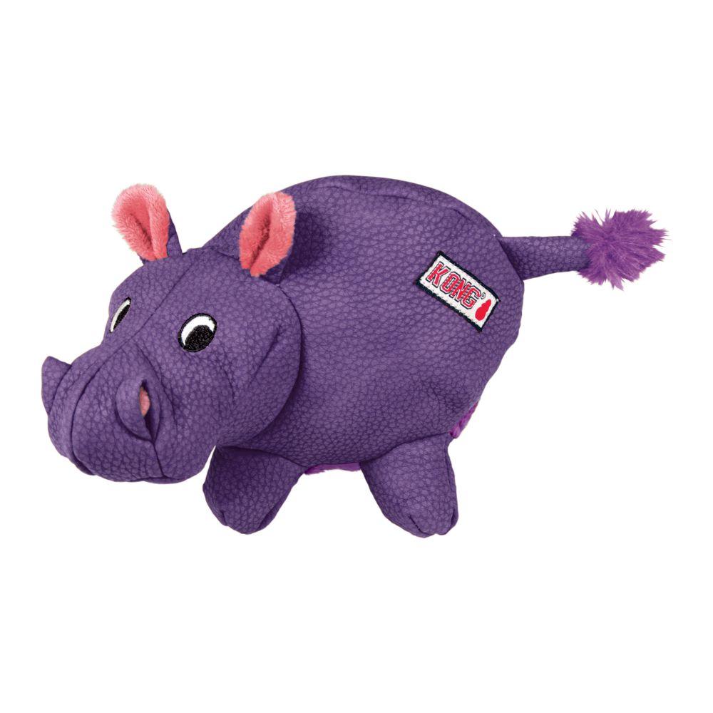 KONG Phatz Hippo Dog Toy, Small