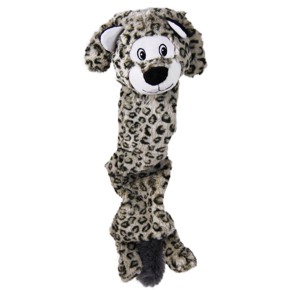 KONG Stretchezz Jumbo Snow Leopard Dog Toy, X-Large