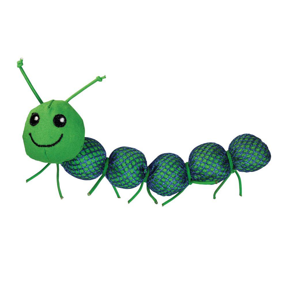 KONG Nibble Critter Catnipillar Cat Toy, Assorted