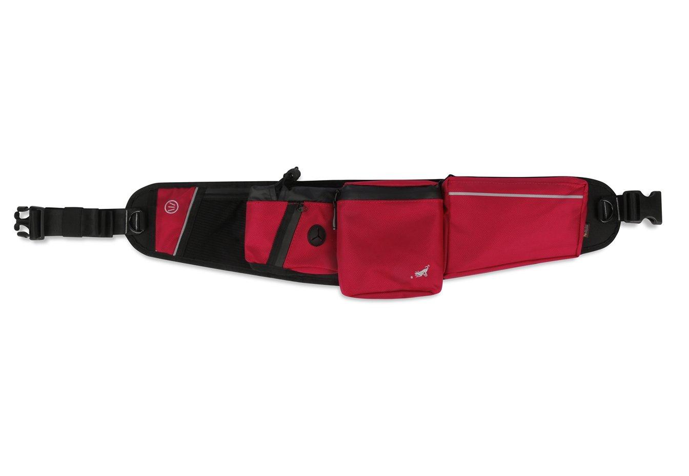 P.L.A.Y. Explorer Pack Dog Walking Belt Bag, Red