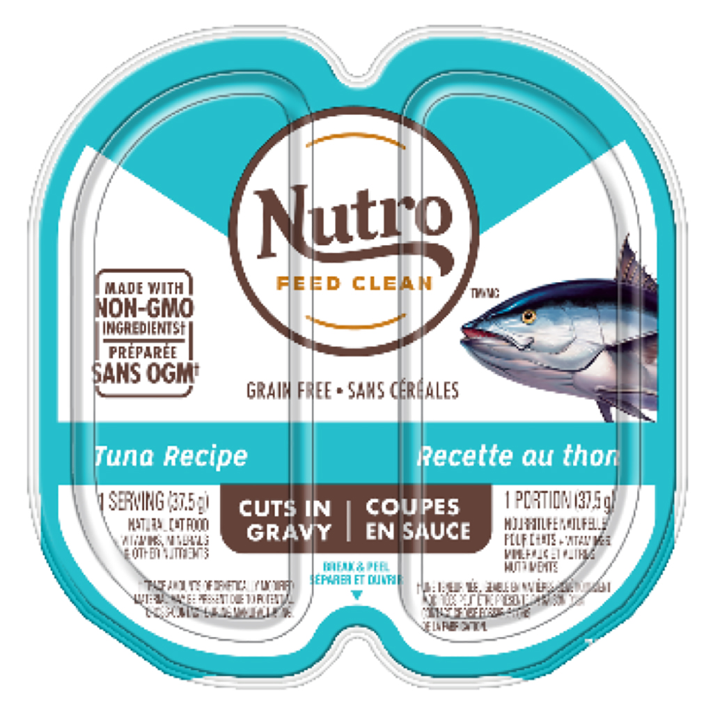 Nutro Tuna Cuts in Gravy Cat Food Trays
