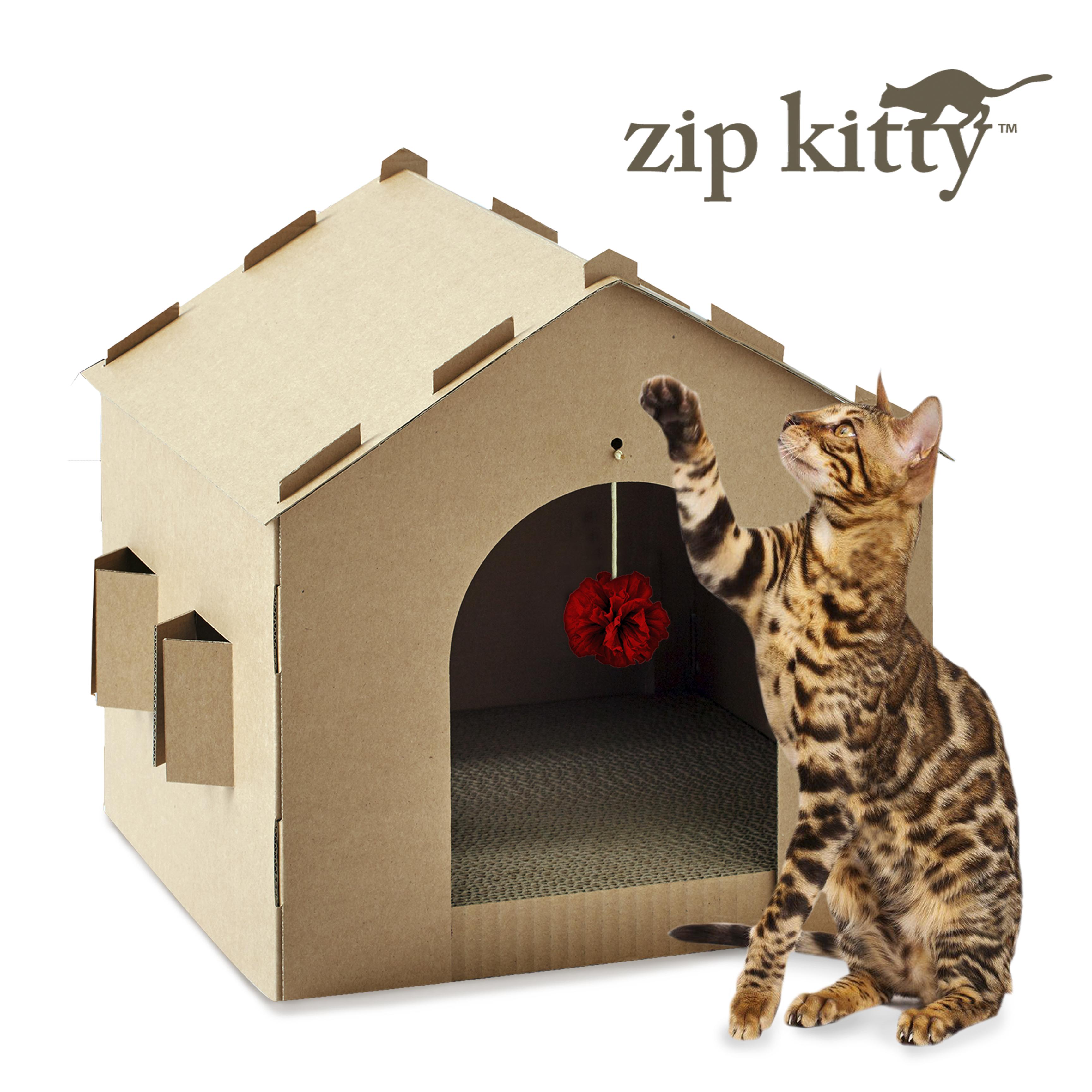 zip cat toy