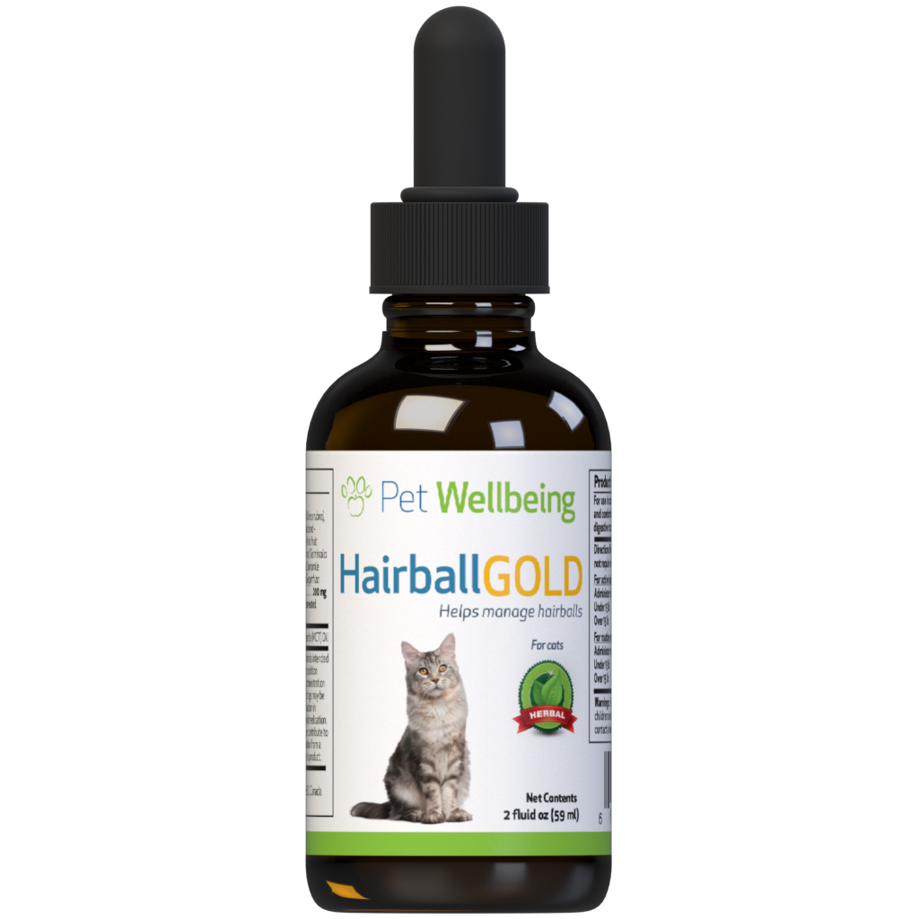 Pet Wellbeing Hairball Gold, 2-oz