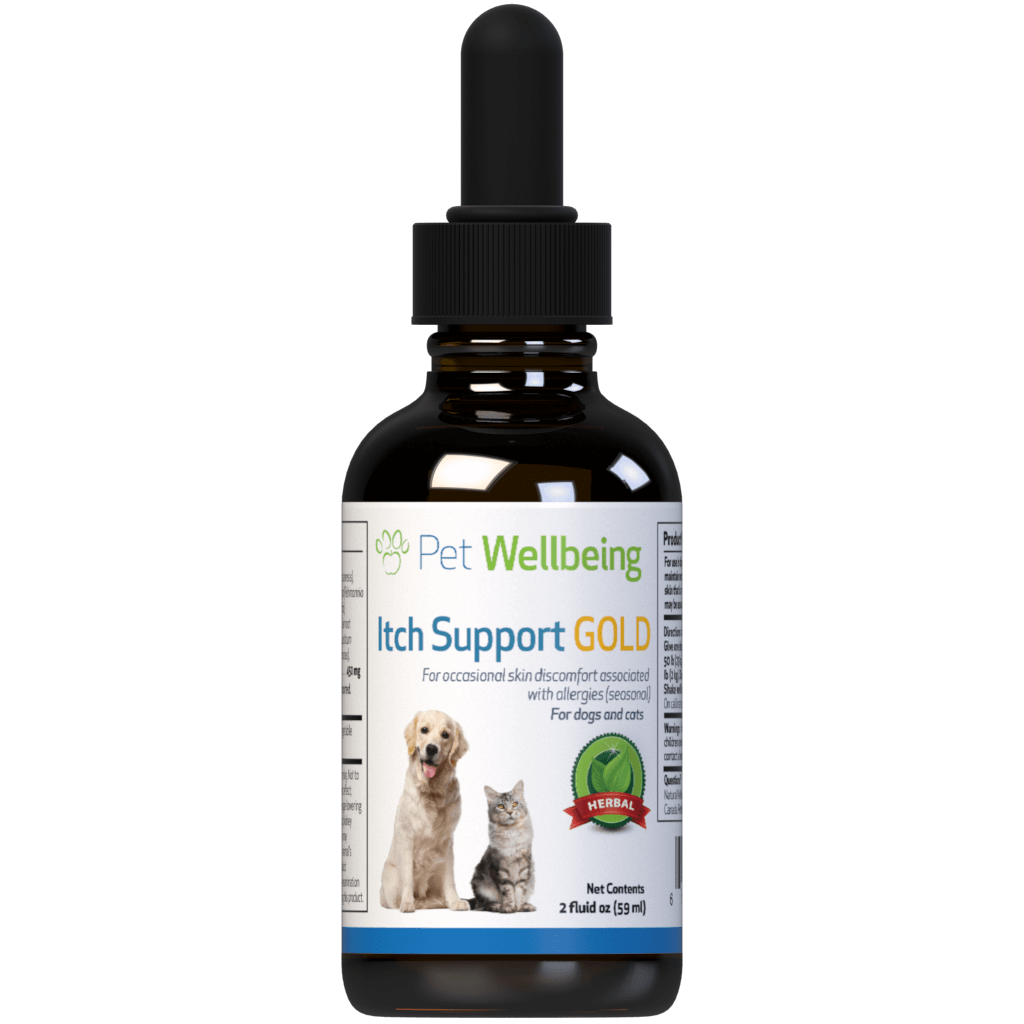 Pet Wellbeing Itch Support Gold, 2-oz