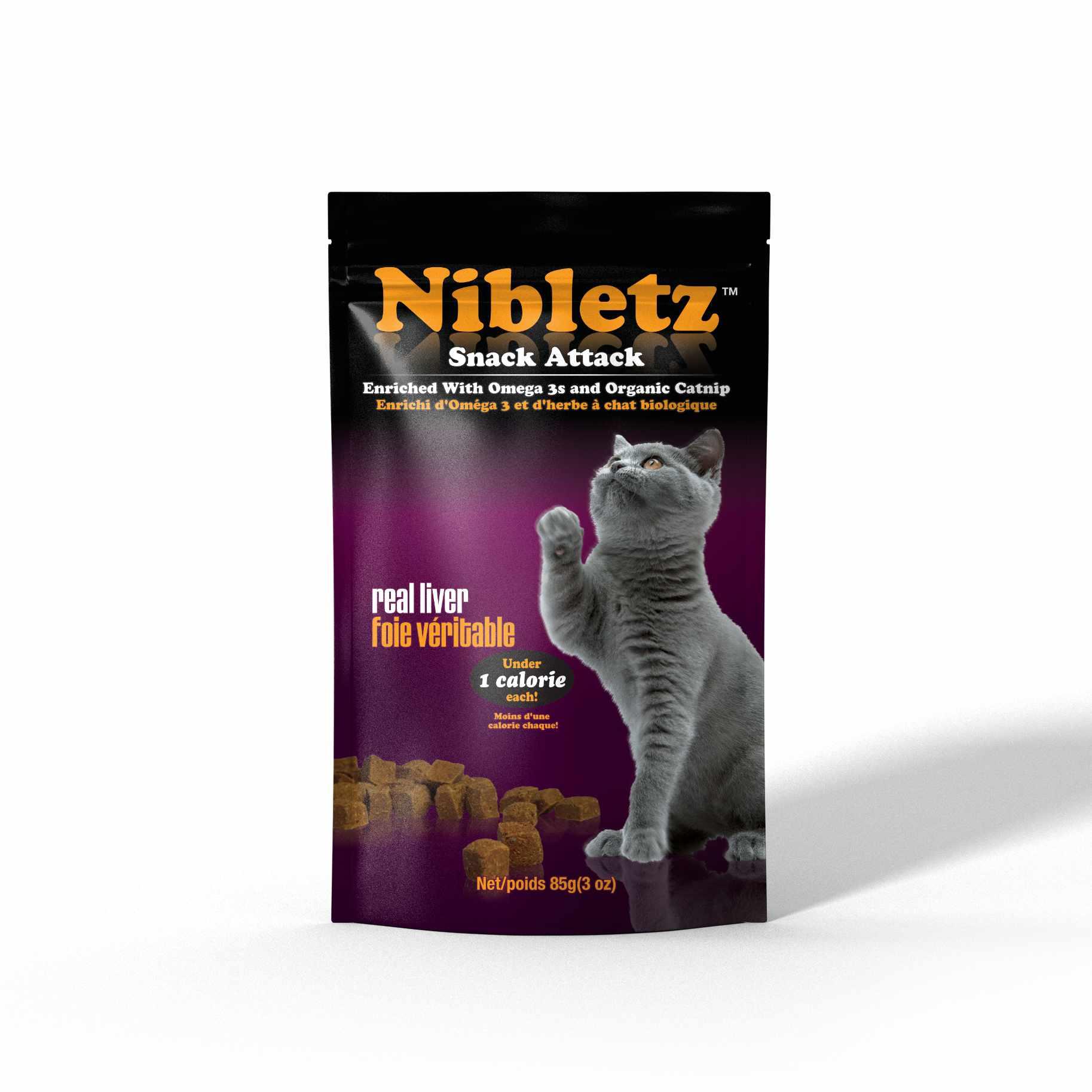 Spark Pet Nibletz Snack Attack Real Liver Cat Treats