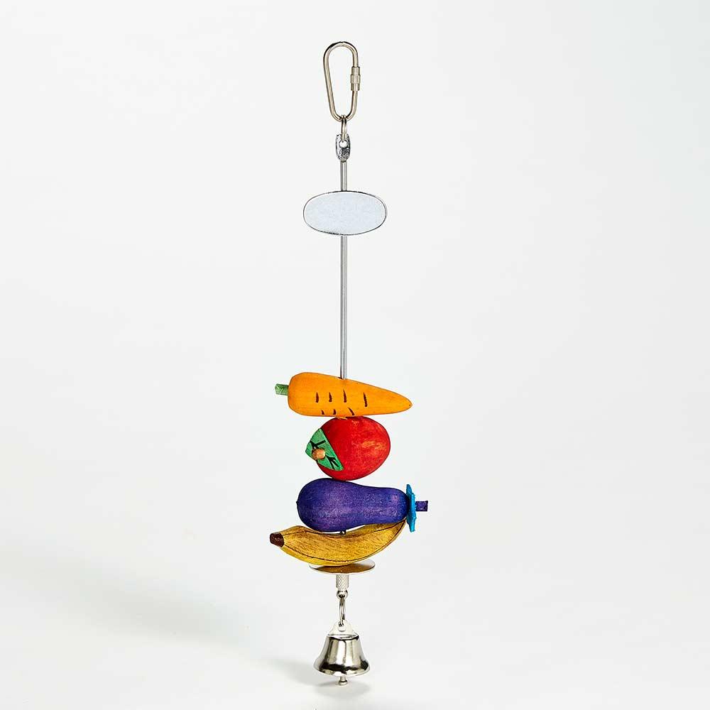 Kaytee Ka-Bob Refillable Treat Holder Small Animal Toy, Large