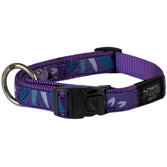Rogz Collier Déguisement pour Chien, Forêt Violette, Moyen