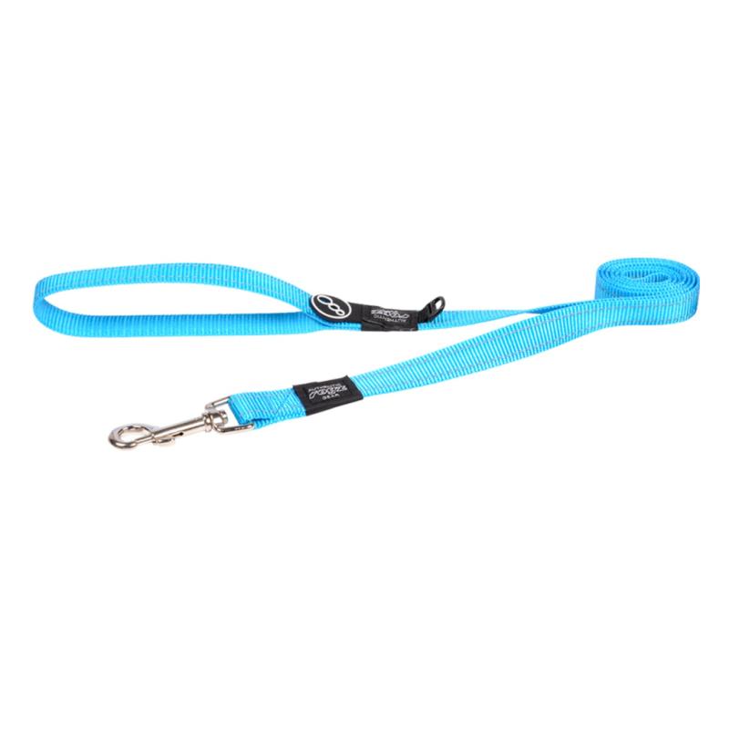 Rogz Utility Dog Leash, Turquoise