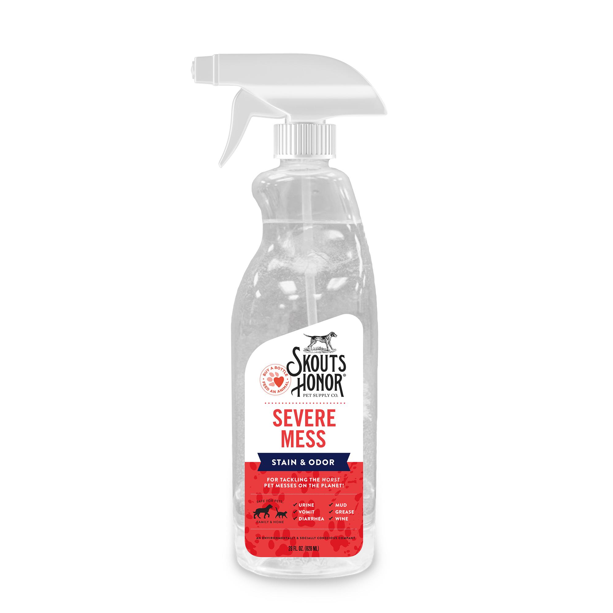 Skout's Honor Severe Mess Stain & Odor Spray for Cats & Dogs