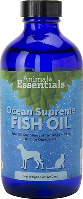 Animal Essentials Ocean Supreme Fish Oil Dog & Cat Supplement, 8-oz bottle