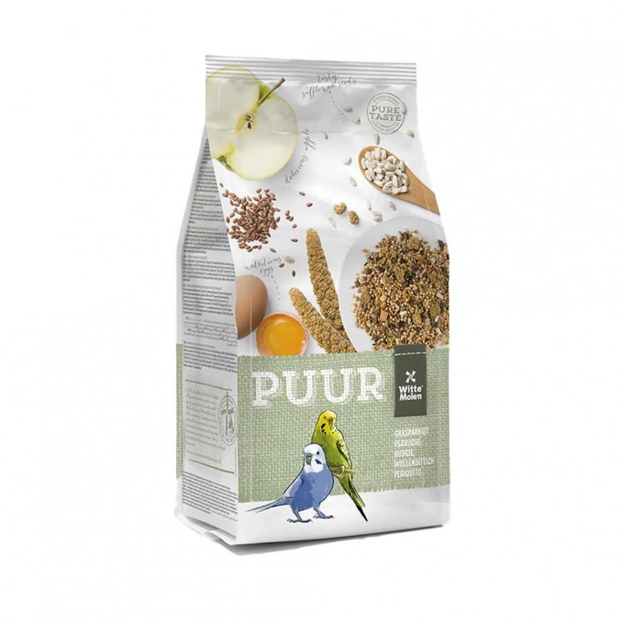 Witte Molen PUUR Gourmet Seed Mix Budgie Bird Food, 750-gram