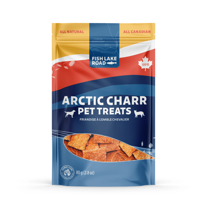 Fish Lake Arctic Charr Dog Treats, 80-g