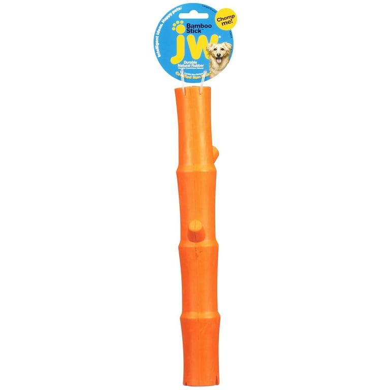 JW Pet Bamboo Stick Dog Toy, Color Varies