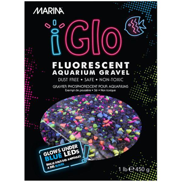 Marina iGlo Fluorescent Aquarium Gravel, Galaxy, 1-lb