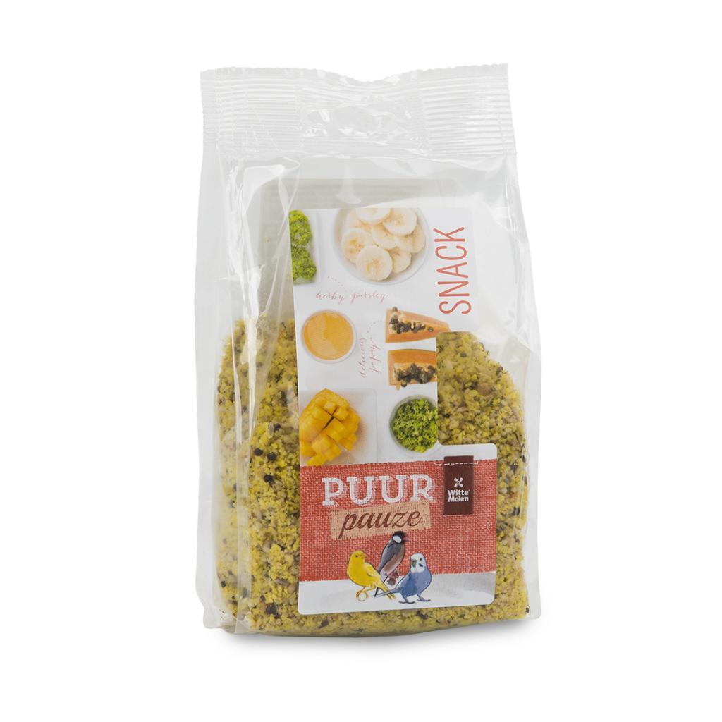 Witte Molen PUUR Pauze Fruit & Herb Crumble Bird Treats, 200-gram
