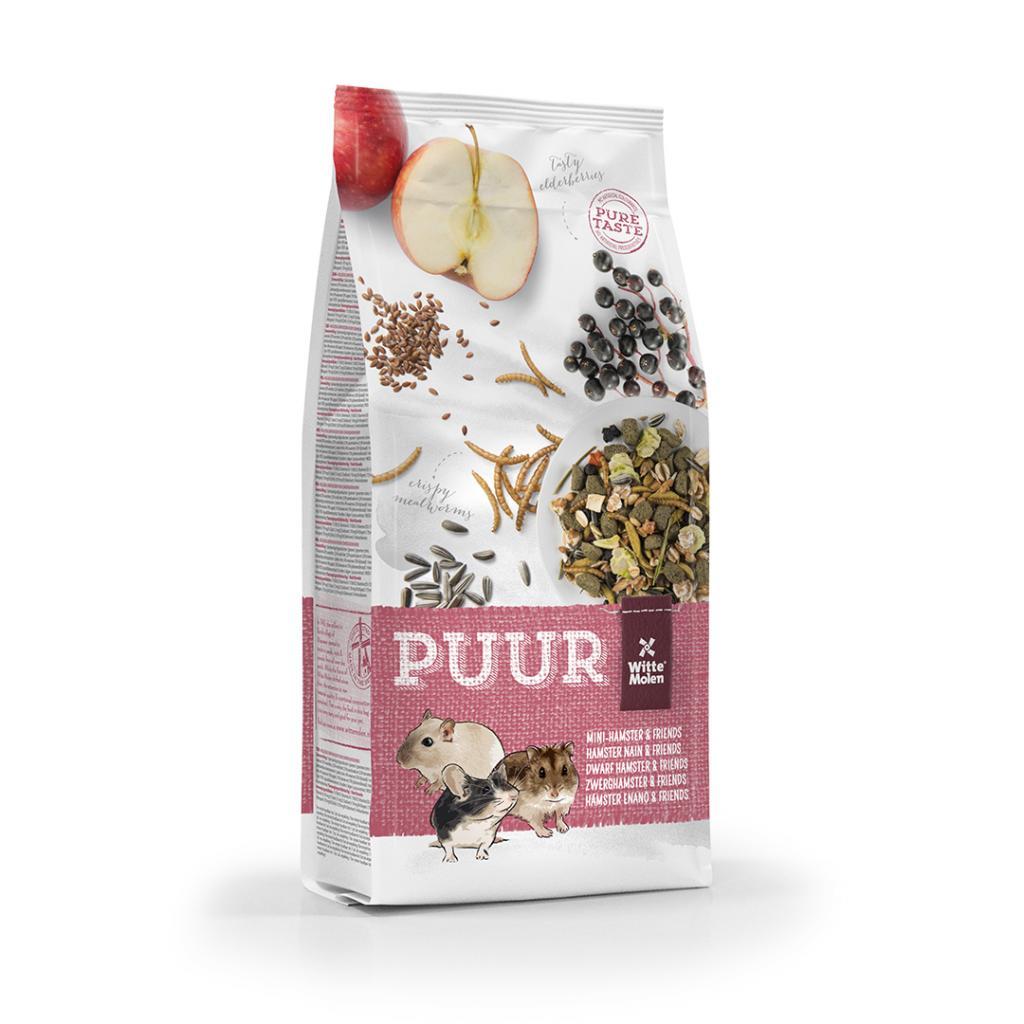 Witte Molen PUUR Gourmet Muesli Dwarf Hamster, Gerbils & Mice Food
