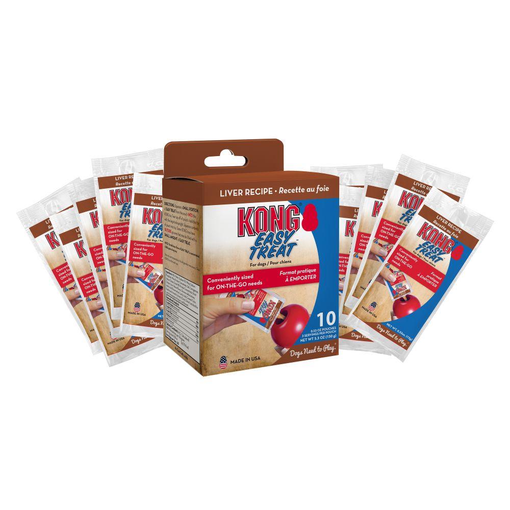 KONG Easy Treat To Go Liver Dog Treats, 5.3-oz