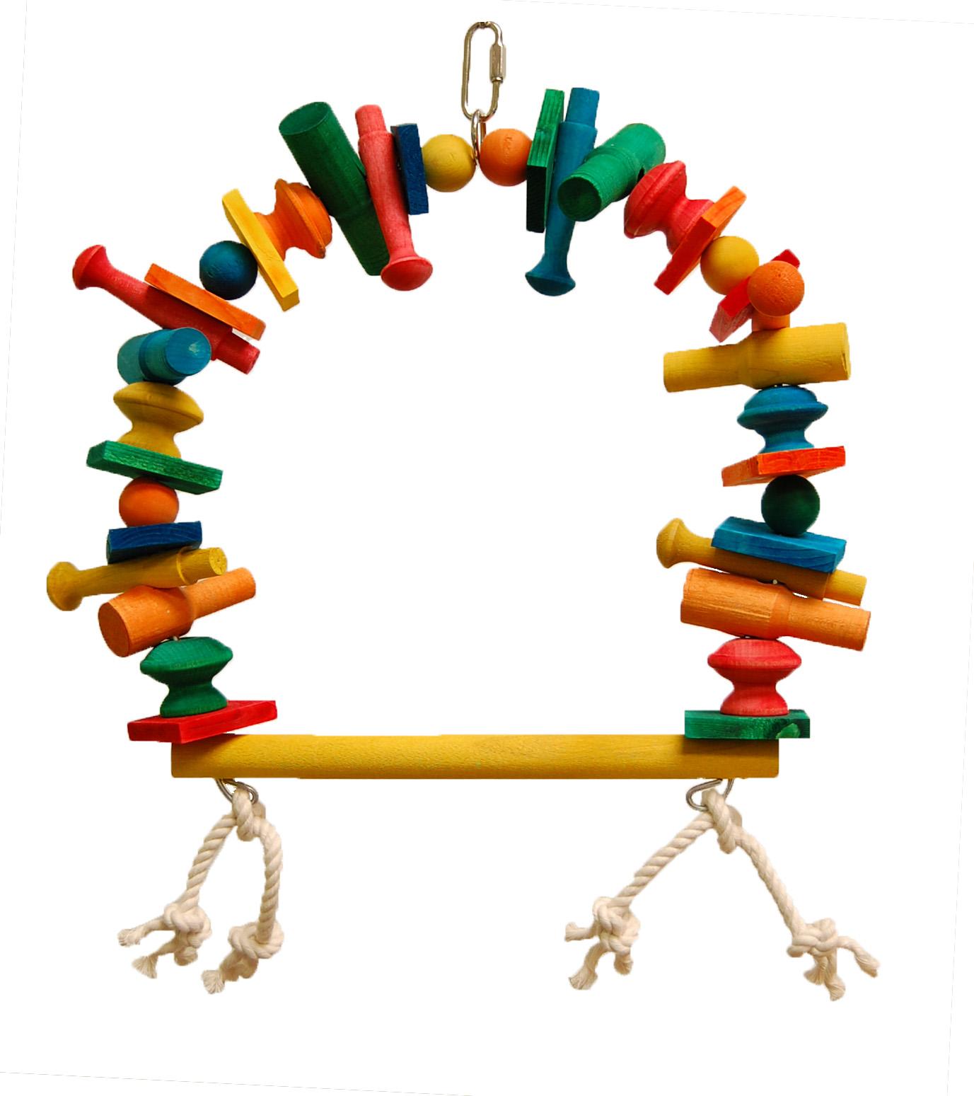 Zoo-Max Block Bird Perch, 10-in