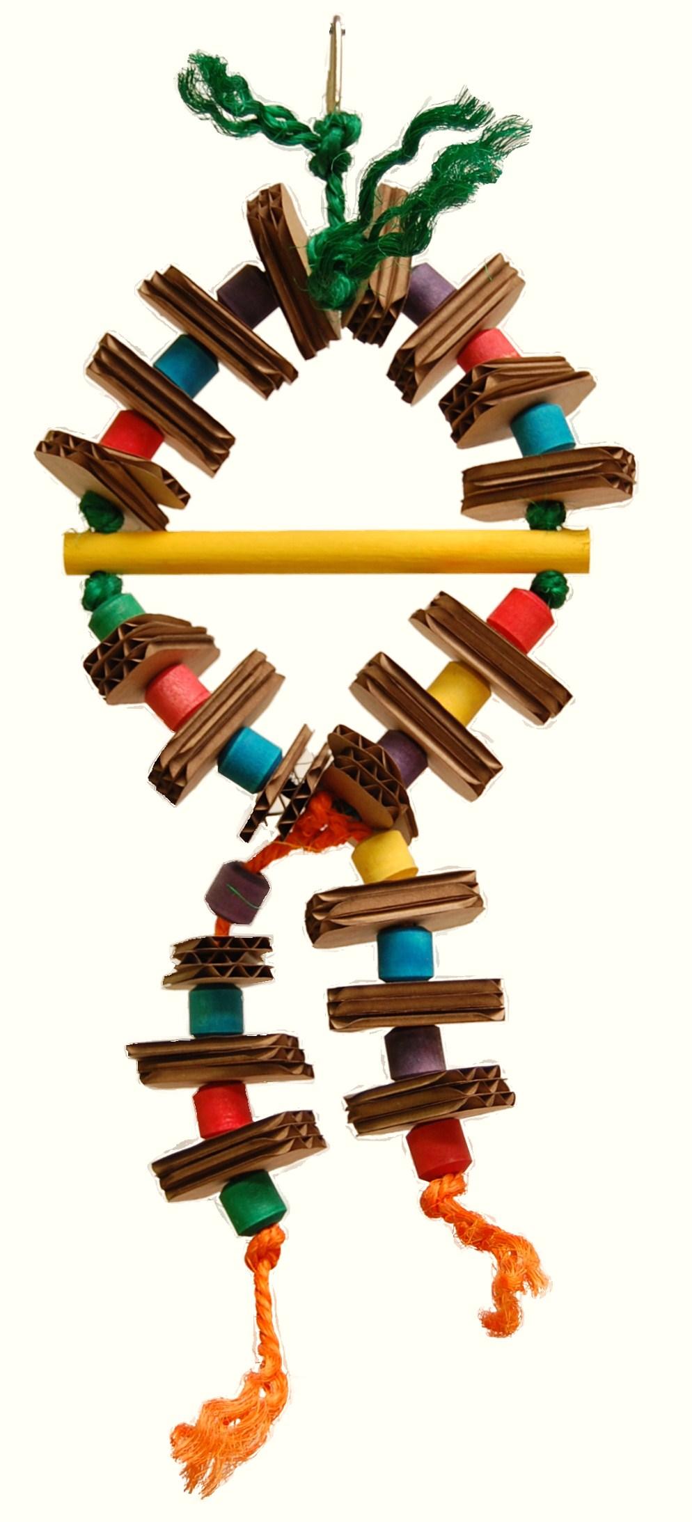 Zoo-Max Coronet Shred-X Bird Toy, Small