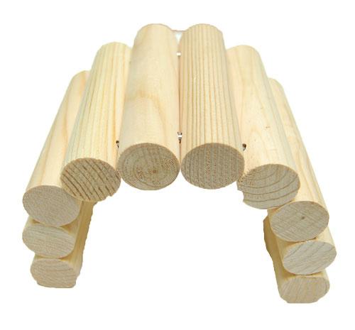 Zoo-Max Funzo Natural Small Animal Toy, 4-in x 10-in