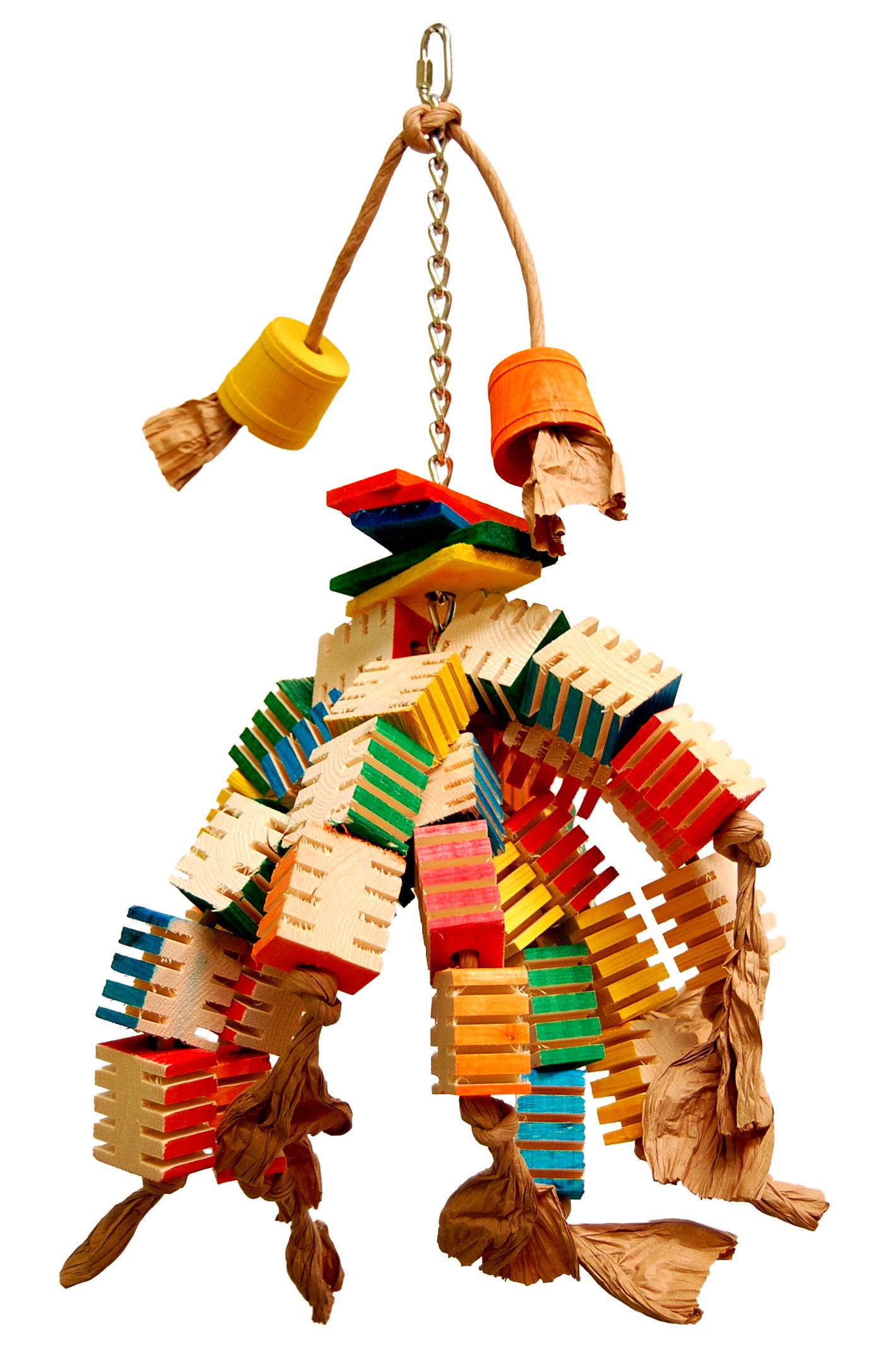 Zoo-Max Groovy Gizmo Bird Toy, 22-in x 14-in
