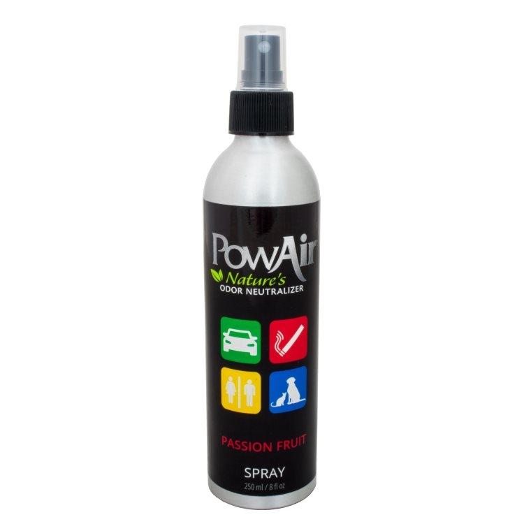 PowAir Spray neutralisant d’odeurs Passion Fruit pour animaux, 8 oz (250 mL)