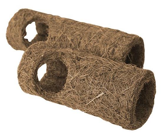 Komodo Natural Tropical Tunnel for Terrariums, Brown, Small