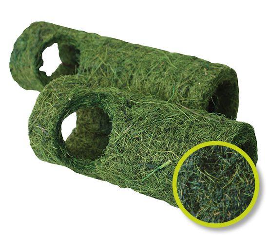 Komodo Natural Tropical Tunnel for Terrariums, Green, Large