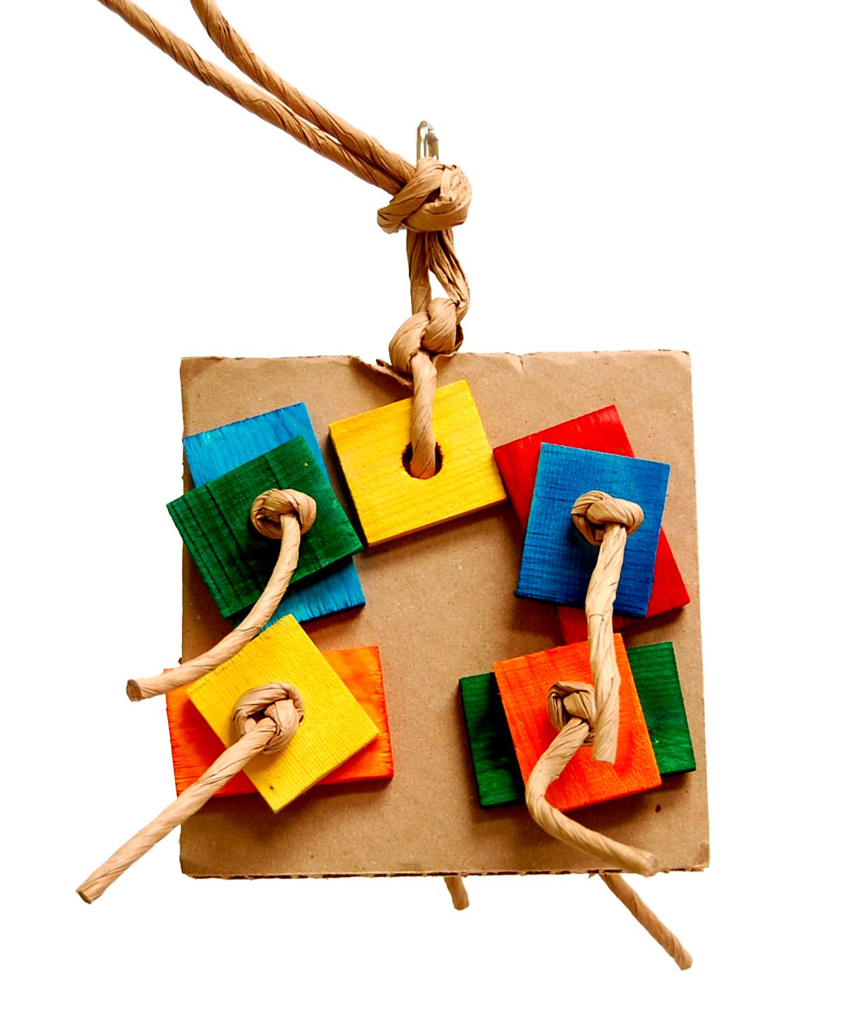 Zoo-Max Birdie Pizza Bird Toy, Small