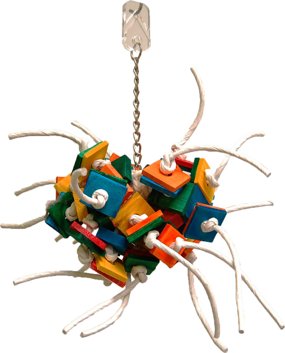 Zoo-Max Fireball Bird Toy, Medium
