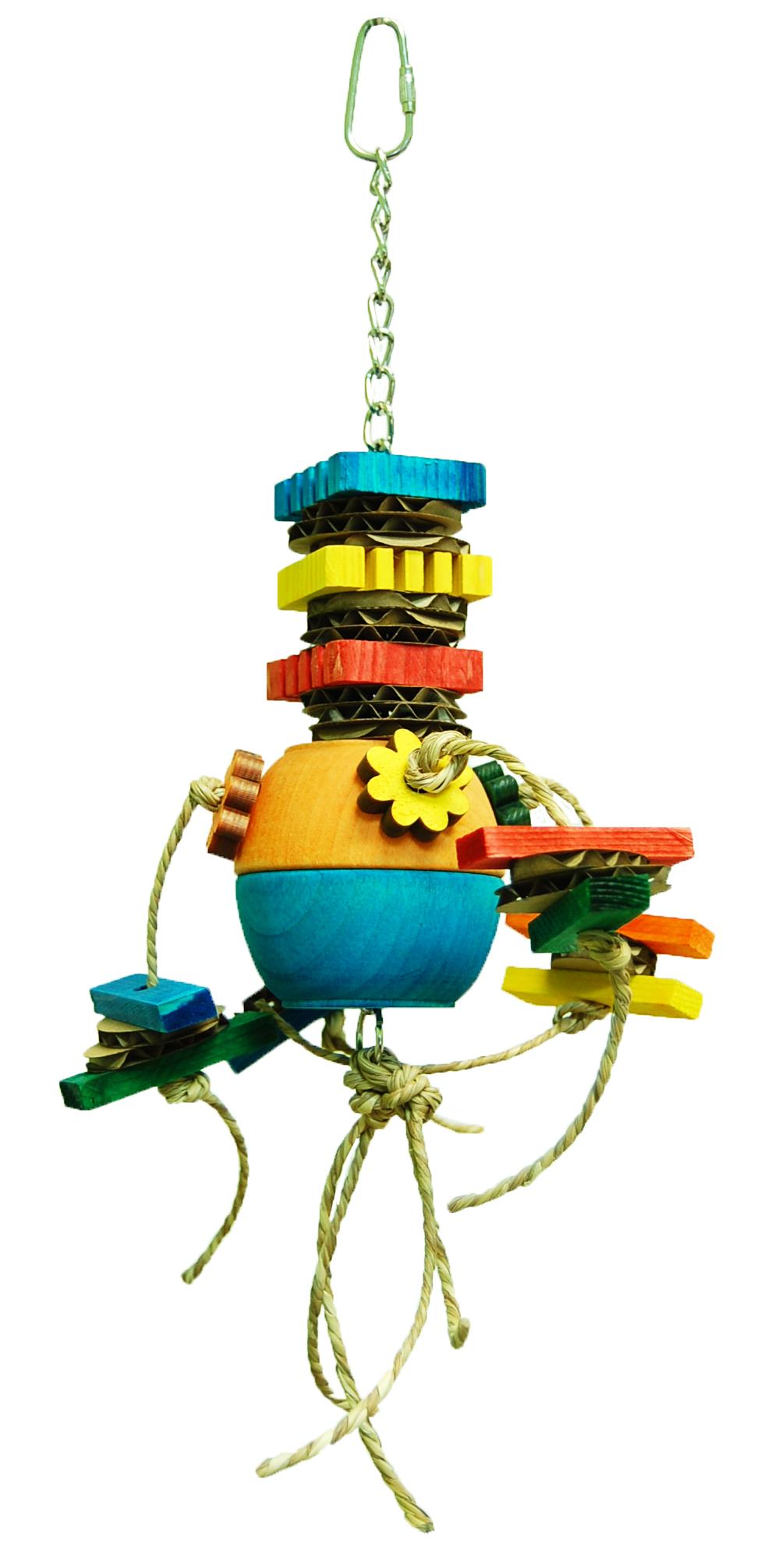 Zoo-Max Copernic Bird Toy, 10-in x 6-in