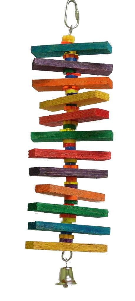Zoo-Max Cyclone Bird Toy, 13-in x 4-in