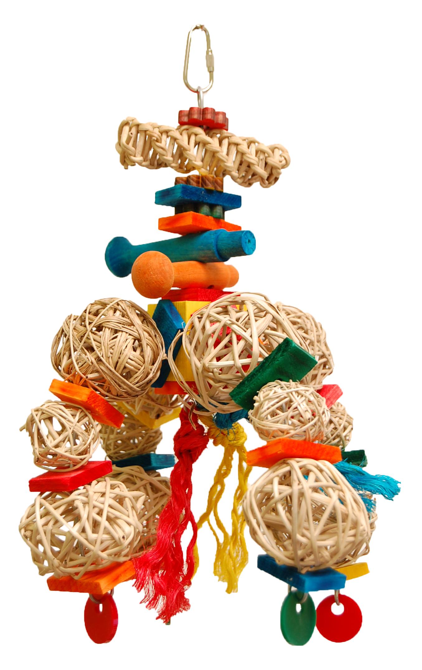 Zoo-Max Stormy Bird Toy, 12-in x 8-in