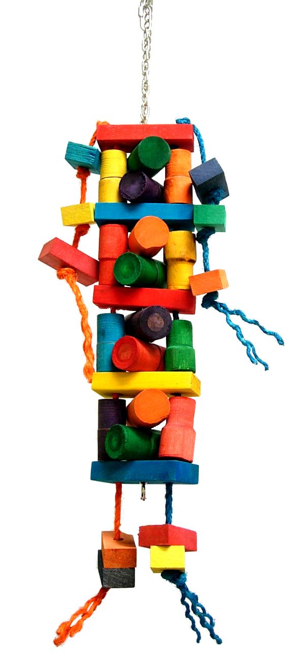 Zoo-Max Twist Mammoth Bird Toy, 32-in x 8-in