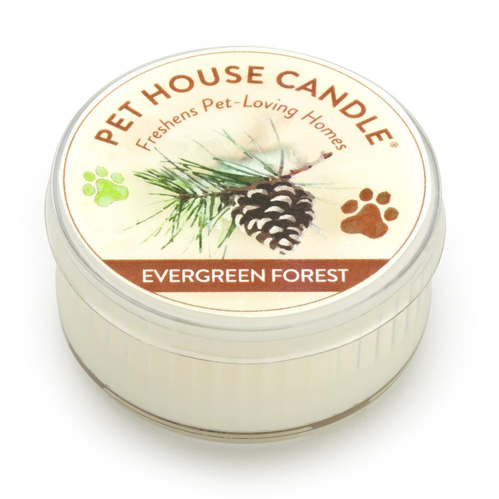 Pet House Year Round Mini Candle, Evergreen Forest, 1.5-oz (Size: 1.5-oz)