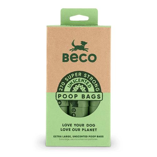 Beco Unscented Dog Poop Bags, 270-count
