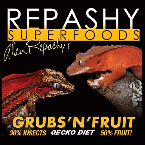 Repashy Superfoods Grubs 'N' Fruit Meal Replacement Powder Crested Gecko Food