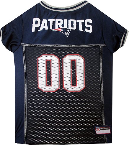 Pets First New England Patriots Mesh Dog & Cat Jersey