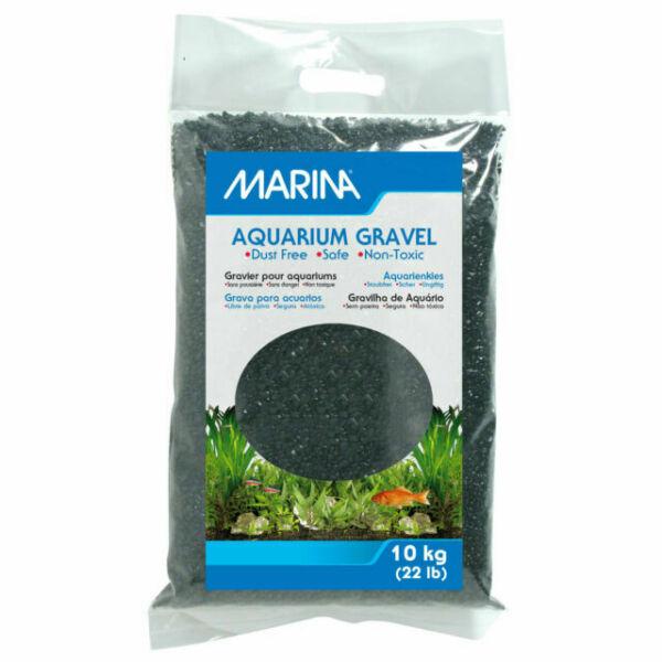 Marina Decorative Aquarium Gravel, Black, 10-kg