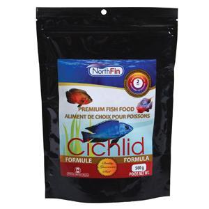 NorthFin Cichlid Formula Premium Fish Food, 2-mm, 500-gram