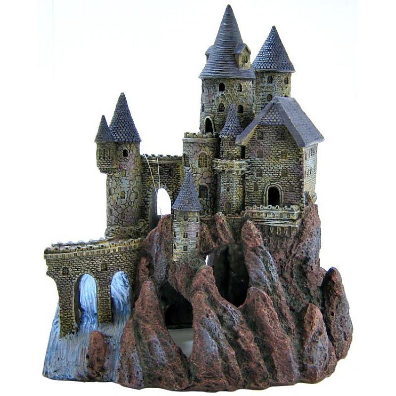 Penn Plax Age-of-Magic Magical Super Castle B Aquarium Ornament
