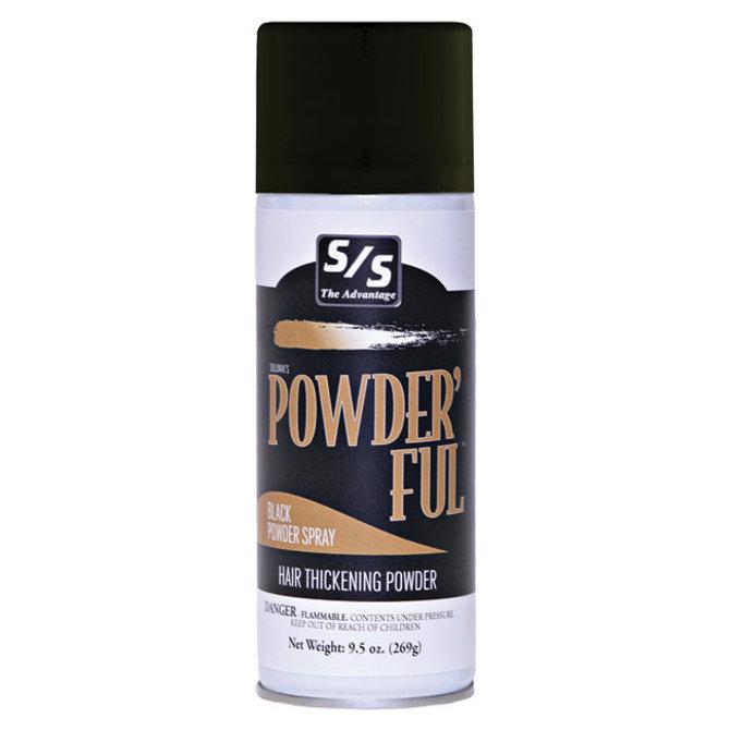 Sullivan Supply Powder'Ful Hair Thickening Black Powder Spray for Livestock
