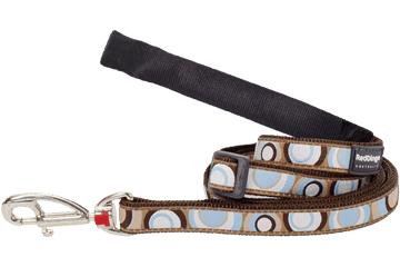 Red Dingo Circadelic Dog Lead, Brown